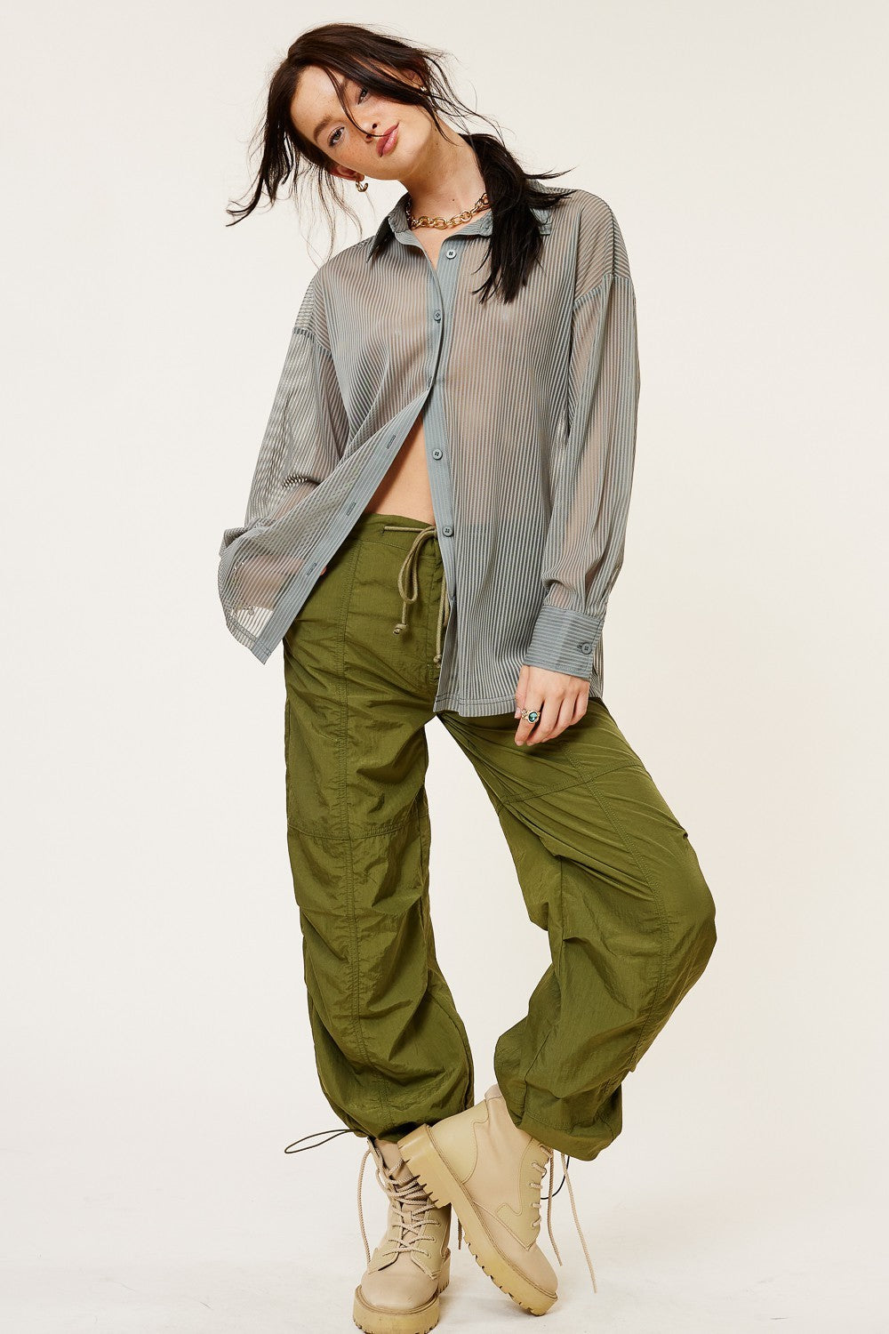 Olive Cargo Pant