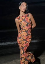 Load image into Gallery viewer, Farsha Maxi Dress in Orchid Sunset
