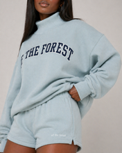 Load image into Gallery viewer, Mock Neck Set Blue
